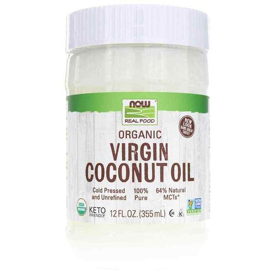 Organic Virgin Coconut Oil, NOW